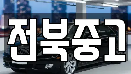 전북 김제시 연정동 중고차매매 전문 전북중고