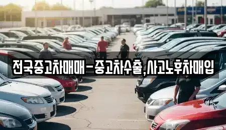 전북 김제시 연정동 중고차매입 전문 전국중고차매매-중고차수출,사고노후차매입