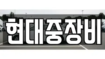 전북 전주시 덕진구 원동 중고차 전문 현대중장비
