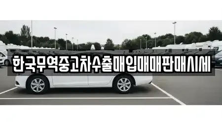 전북 전주시 덕진구 장동 중고차매입 전문 한국무역중고차수출매입매매판매시세