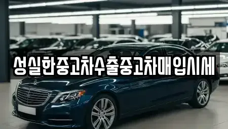 전북 전주시 완산구 다가동3가 중고차 전문 성실한중고차수출중고차매입시세