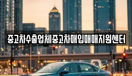 전북특별자치도 김제시 신곡동 중고차매매 전문 중고차수출업체중고차매입매매지원센터