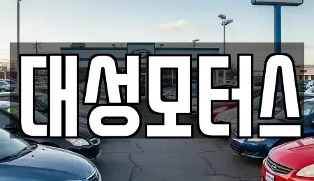 전북특별자치도 익산시 금마면 중고차매매 전문 대성모터스