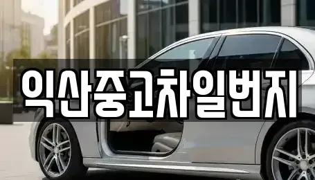전북특별자치도 익산시 금마면 중고차매매 전문 익산중고차일번지