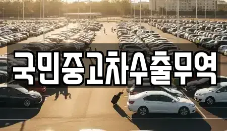 전북특별자치도 익산시 신흥동 중고차 전문 국민중고차수출무역