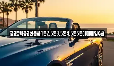 전북특별자치도 정읍시 교암동 중고차매입 전문 중고트럭중고화물차1톤2.5톤3.5톤4.5톤5톤매매매입수출