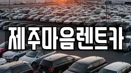 제주특별자치도 제주시 오라삼동 장기렌트카 전문 제주마음렌트카