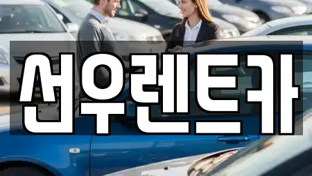 충남 금산군 금성면 렌트카 전문 선우렌트카