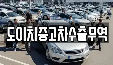 충남 금산군 추부면 중고차 전문 도이치중고차수출무역