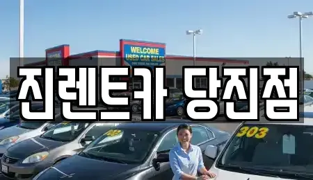 충남 렌트카 전문 진렌트카 당진점