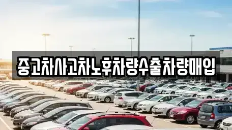 충남 천안시 동남구 영성동 중고차 전문 중고차사고차노후차량수출차량매입
