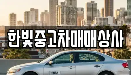 충남 천안시 동남구 용곡동 중고차매매 전문 한빛중고차매매상사