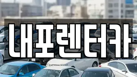 충남 홍성군 홍북읍 렌트카 전문 내포렌터카
