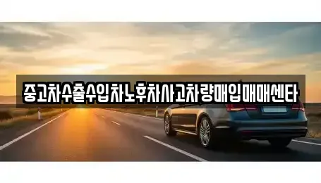충북 제천시 흑석동 중고차매입 전문 중고차수출수입차노후차사고차량매입매매센타