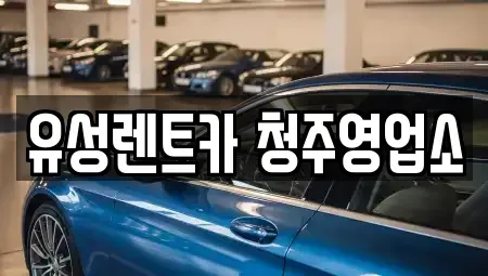 충북 청주시 흥덕구 복대동 렌트카 전문 유성렌트카 청주영업소