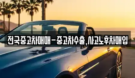 충북 충주시 연수동 중고차매입 전문 전국중고차매매-중고차수출,사고노후차매입
