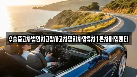 충북 충주시 중앙탑면 중고차매입 전문 수출중고차법인차고장사고차망자차압류차1톤차매입센터