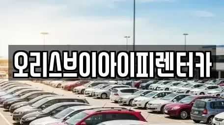 충청남도 공주시 쌍신동 렌트카 전문 오리스브이아이피렌터카