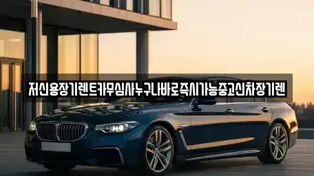 충청남도 공주시 쌍신동 장기렌트카 전문 저신용장기렌트카무심사누구나바로즉시가능중고신차장기렌