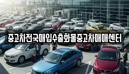 충청남도 당진시 면천면 중고차 전문 중고차전국매입수출화물중고차매매센터