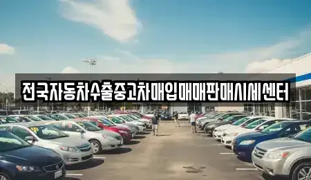 충청북도 보은군 마로면 중고차 전문 전국자동차수출중고차매입매매판매시세센터