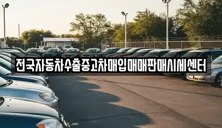 충청북도 제천시 천남동 중고차매입 전문 전국자동차수출중고차매입매매판매시세센터