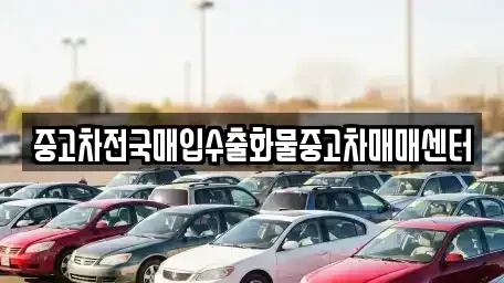 충청북도 청주시 청원구 내덕동 중고차매입 전문 중고차전국매입수출화물중고차매매센터
