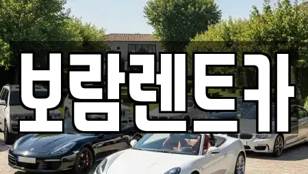 충청북도 충주시 연수동 렌트카 전문 보람렌트카